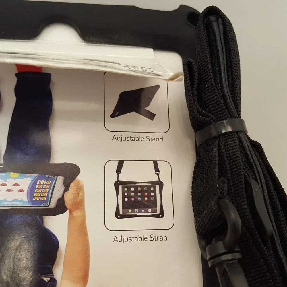 Onn Heavy Duty Bumper Case with Strap for iPad mini 🆕